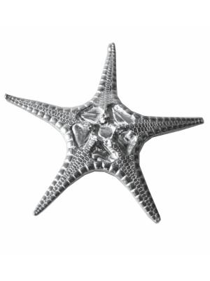 Малая веселая морская звезда Wentworth Pewter. Цвет: серебристый