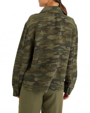 Куртка Cropped Shirt Jacket, цвет Safari Camo Sanctuary