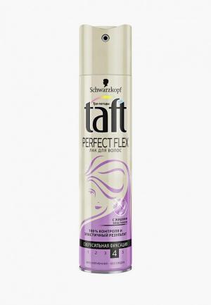 Лак для волос Taft Perfect Flex сверхсильная фиксация 225 мл. Цвет: прозрачный