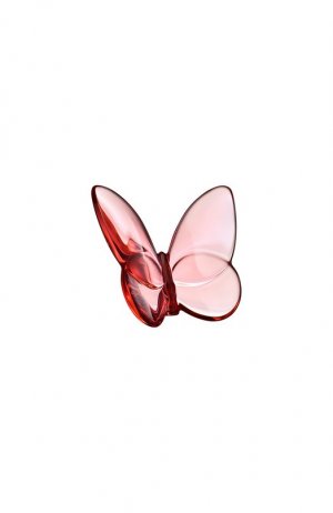 Статуэтка Lucky Butterfly Baccarat. Цвет: розовый