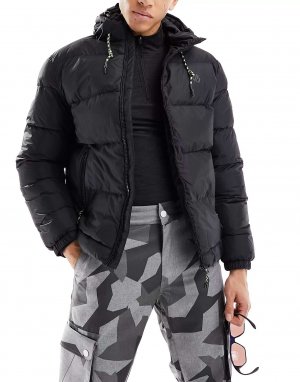 Черная водонепроницаемая утепленная лыжная куртка Dare2B Dare 2b. Цвет: черный