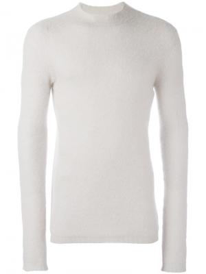 Прозрачный пуловер Laneus. Цвет: серый
