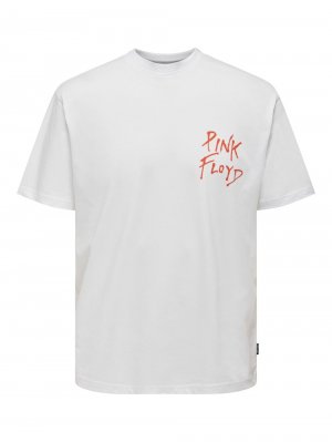 Футболка PINK FLOYD, белый Only & Sons
