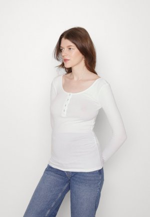 Рубашка с длинным рукавом, белый Pieces Maternity