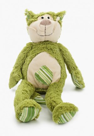 Игрушка мягкая Magic Bear Toys Зеленый кот 20 см.. Цвет: зеленый