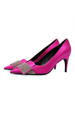 Текстильные туфли SR1 Sergio Rossi. Цвет: розовый