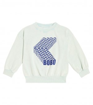 Толстовка из хлопкового джерси с логотипом , синий Bobo Choses
