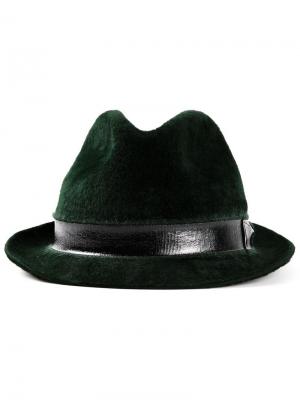 Шляпа Aspen Filù Hats. Цвет: зелёный