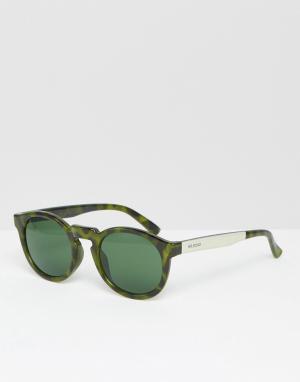 Зеленые солнцезащитные очки Mr. Boho Jordaan Mr. Цвет: зеленый