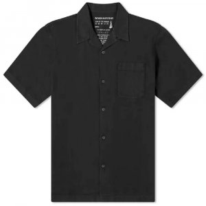 Рубашка с коротким рукавом Hemp, черный Maharishi