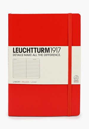 Блокнот Leuchtturm1917. Цвет: красный