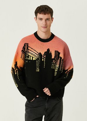 Жаккардовый свитер orange city Dsquared2