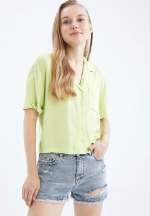 Рубашка , зеленый DeFacto