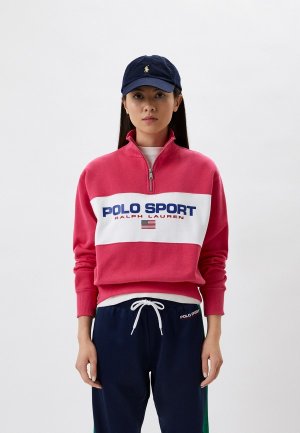Олимпийка Polo Ralph Lauren. Цвет: розовый
