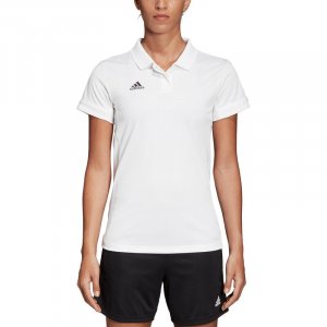 Рубашка-поло Team 19 женское ADIDAS, цвет weiss Adidas