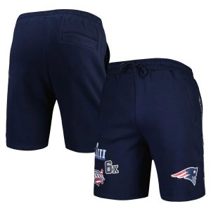 Мужские темно-синие шорты New England Patriots Historic Champs Era