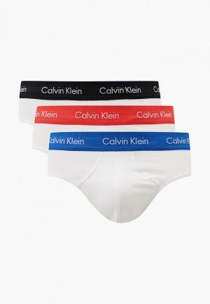 Трусы 3 шт. Calvin Klein. Цвет: белый