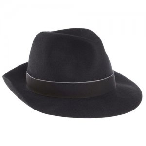 Шляпа BORSALINO арт. 390310 ALESSANDRIA (черный), размер 59. Цвет: черный