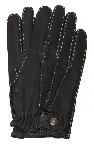 Кожаные перчатки TR Handschuhe. Цвет: синий