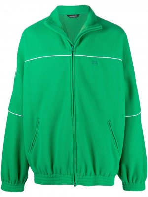 Спортивная куртка оверсайз Balenciaga. Цвет: зеленый
