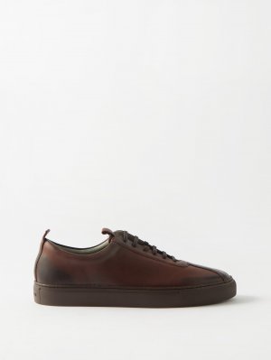 Кожаные кроссовки sneaker 1, коричневый Grenson