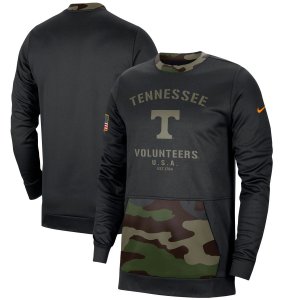 Мужской пуловер Tennessee Volunteers Black/Camo с камуфляжным принтом в стиле милитари Nike