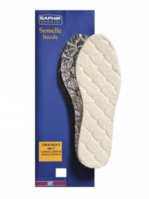Стельки для обуви унисекс Semelle Insolle THERMIQUE 45 Saphir