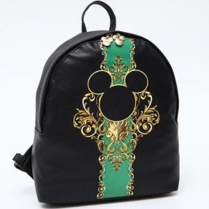 Рюкзак , черный, золотой Disney. Цвет: черный