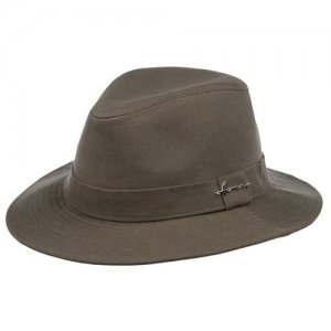 Шляпа , размер 57, бежевый Herman. Цвет: бежевый