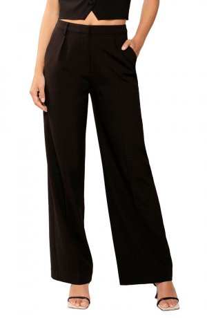 Широкие брюки с высокой талией Callista BARDOT, черный Bardot