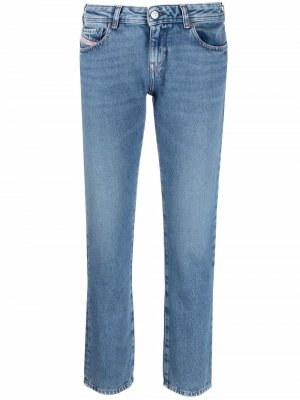 Прямые джинсы 2002-го года Diesel. Цвет: синий