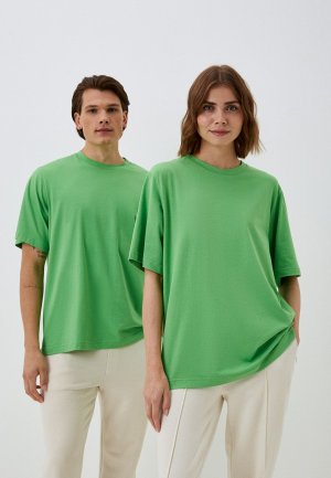 Футболка 7.2.66 оверсайз Anyday T-shirt 02. Цвет: зеленый