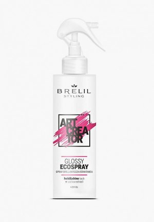 Спрей для волос Brelil Professional ART CREATOR придания сияющего блеска, 150 мл. Цвет: прозрачный
