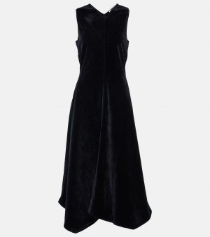 Платье миди из синели white label layla, черный Proenza Schouler