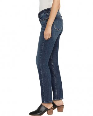 Джинсы Elyse Mid-Rise Straight Leg Jeans L03403ECF335, индиго Silver Co.
