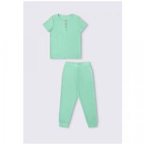 Пижама , размер 122-64-63, зеленый Oldos. Цвет: зеленый/ментоловый