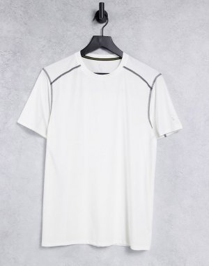 Белая спортивная футболка из переработанного полиэстера SPORT-Белый New Look