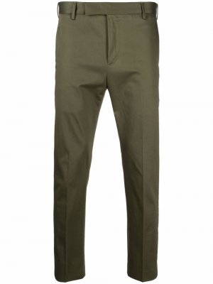 Прямые брюки чинос Pt01. Цвет: зеленый