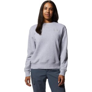 Толстовка с круглым вырезом и пуловером логотипом , серый Mountain Hardwear