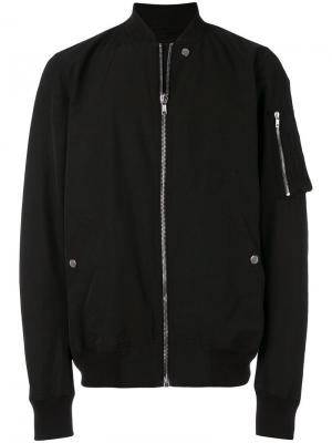 Куртка-бомбер Rick Owens DRKSHDW. Цвет: черный