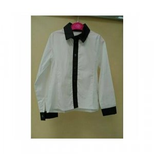 Блуза , размер 8 ЛЕТ / 128-64-57, белый Chadolini. Цвет: белый