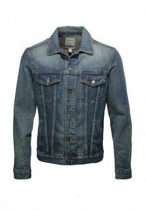 Куртка джинсовая Esprit ES393EMAWS61. Цвет: синий