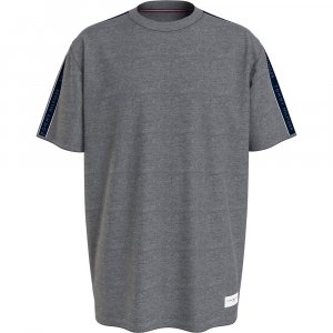 Пижамная футболка Established, серый Tommy Hilfiger