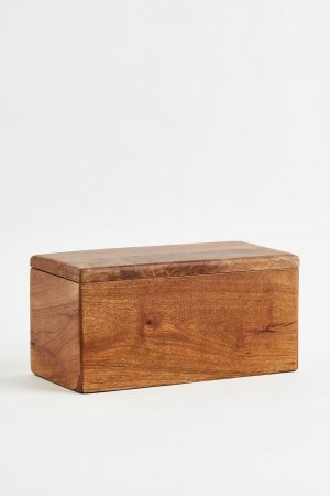 Деревянный ящик с крышкой H&M