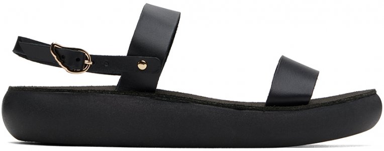 Черные сандалии Clio Comfort , цвет Black Ancient Greek Sandals