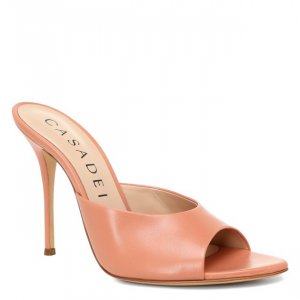 Женская обувь Casadei. Цвет: коричнево-розовый