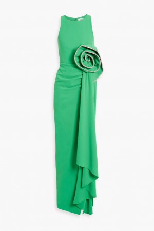 Платье Santiago из крепа со сборками , зеленый Rachel Gilbert