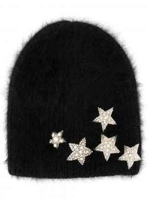 Декорированная шапка бини Estella Jennifer Behr. Цвет: черный