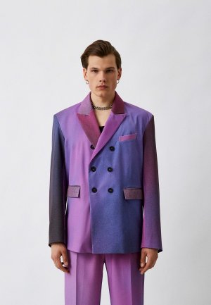 Пиджак Berhasm Purple Twilight. Цвет: фиолетовый