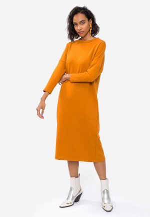 Платье Cauris. Цвет: оранжевый